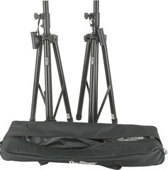 On-Stage Stands Compact Speaker Stand Pair with Carrying Bag