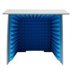 Desktop Soundproof Cover Portable Vocal Recording Booth Sound Absorbing Shield