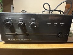 TOA BG-235 35W 70V Mixer Amplifier – Commercial PA System Amp –