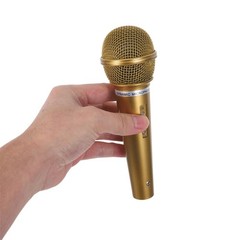 2Pcs Durable Plastic Microphone Props for Kids Creative Performance and Play