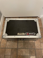 Odyssey Black/Chrome 10” DJ Mixer Case
