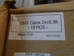 3 Pack Neutrik DMX XLR Cable RHC Low Noise LED3 Balanced Microphone 6.5 Ft. USA