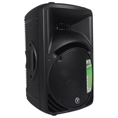 (2) Mackie SRM450V3 SRM450-V3 1000w 12″ Powered DJ PA Speakers+Crank-Up Stands