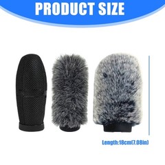 Microphone Windscreen For NTG3, ME66, MKH416/418 And Similar Models 2cm Diameter