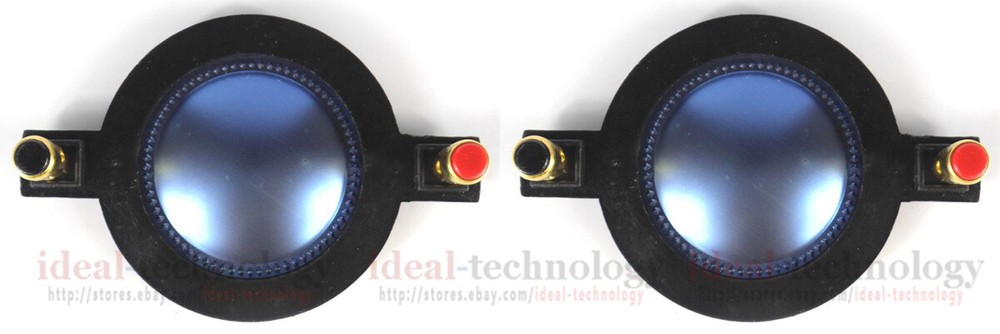 2pcs diaphragm for Mackie SRM450 V2 SRMV2 , P-Audio Horn Driver DC10/1801-8