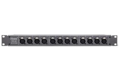 Hosa PDR-369 12-point XLR Balanced Patchbay