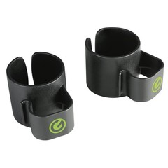 Gravity GSACC35B Speaker Pole Cable Clips 35 mm, set of two