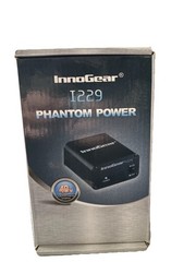 InnoGear i229 48V Phantom Microphone Power Supply XLR Input and Output 48 Volts