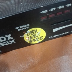 dbx 163X Over Easy Compressor/Limiter Rack Mount Analog 1U Stereo Slave