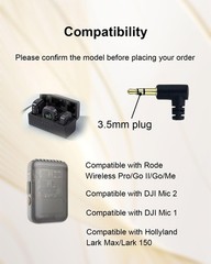 2Pcs Omnidirectional Lavalier Microphone for Streaming, Vlogging, Interviews, 1.