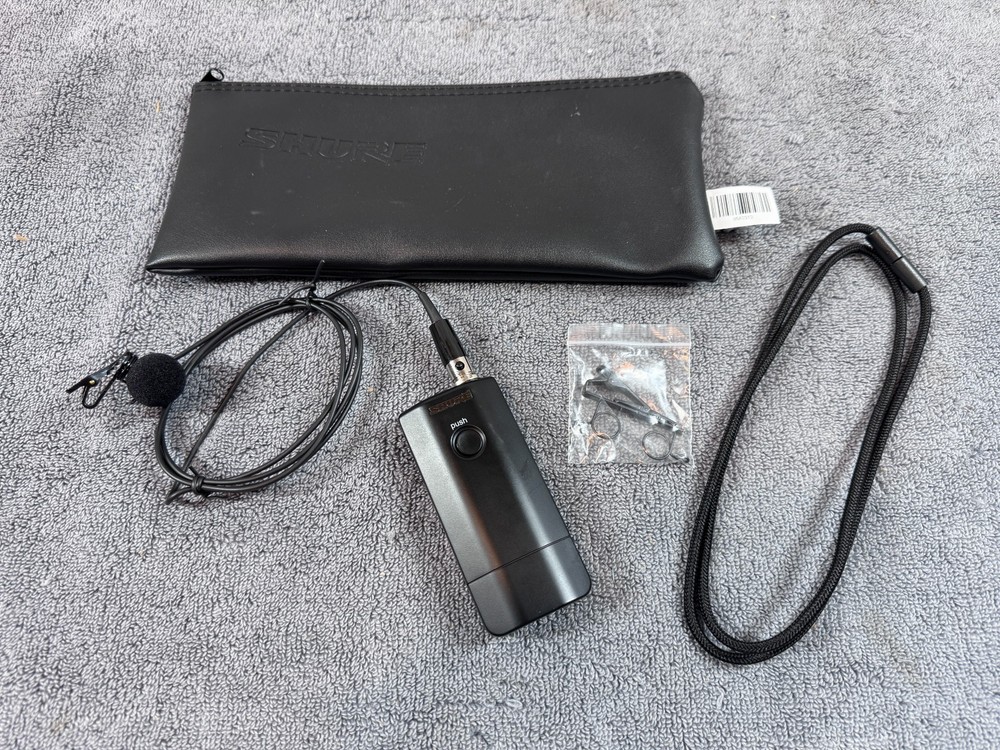 Very Clean – Shure MXW1 Hybrid Bodypack Transmitter MXW1/O Z10 W/ Mic