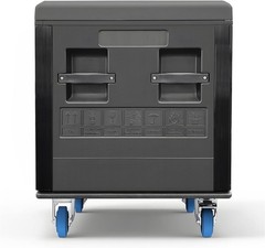 Heavy Duty ATA Cable Trunk Flight Case with Wheels – 44″ Event Gear Storage Box