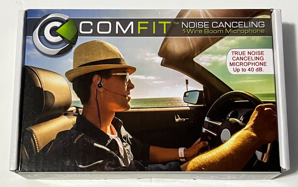 Comfit 1-Wire Noise Canceling Boom Microphone up to 40dB ComFit-CEEL