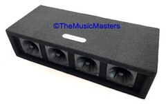 Pair 4-Way 200W Super Horn Tweeter Speaker Boxes Pro Studio DJ PA Car Home Audio