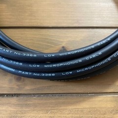 MOGAMI Guitar Cable Unit:1m(3.28ft) 1-Core D:8.00mm 3368#