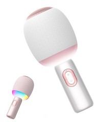 Wireless Bluetooth karaoke Microphone, 5-in-1 Portable Handheld Microphone fo…