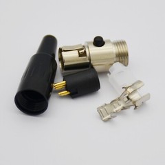 10,Mini XLR Female Audio Connector for Microphone/TA3F Panel Mount/XLR Cable End