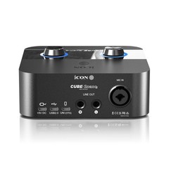 iCON Cube 2 Nano S USB Audio Interface, 24Bit/192kHz 2-In 2-Out Recording…