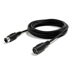 MIDI Extension Audio Cable 5 Pin DIN Male to Male/Female Male to Female | …