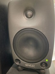 (1) Genelec 8030A Bi-Amplified Studio Monitor Active Wired XLR 80W Black 2-Way