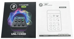 Mackie M Caster Live White Streaming Podcasting Smartphone/USB Mixer+EM-91C Mic