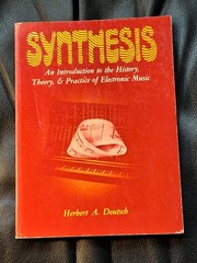 Synthesis book by Herbert A. Deutsch, 140 pages, 1976 copyright