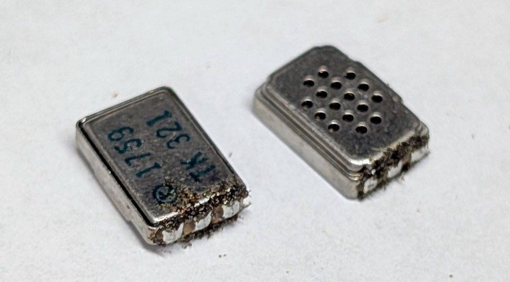 Pair Knowles Microphone Capsules