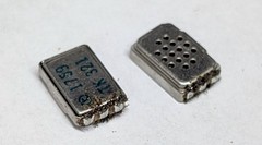 Pair Knowles Microphone Capsules