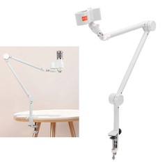 Adjustable Microphone Arm Stand Desk Mic Stand Mount Clamp 1kg Load Bearing KMCR