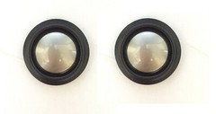 2 Pcs 26mm Titanium Diaphragm Dome Tweeter For B&W DM630 Aluminium Frame 4Ohms