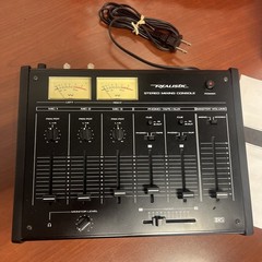 Vintage Realistic 32-1200B Stereo Mixing Console 5-Source DJ Mixer -NEW OPEN BOX