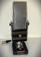 Super-Sized RCA 44 Working Replica Ribbon Microphone, one-of-a-kind, B I G !!
