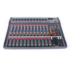 12 Channels USB Bluetooth Live Studio Audio Mixer KTV Sound Board Mixing Console