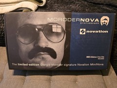RARE! Limited Edition Novation MoroderNova – SYNTHESIZER – USED