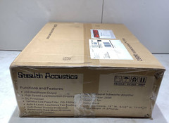 Stealth Acoustics 250R Subwoofer Amplifier Amp NEW in SEALED BOX