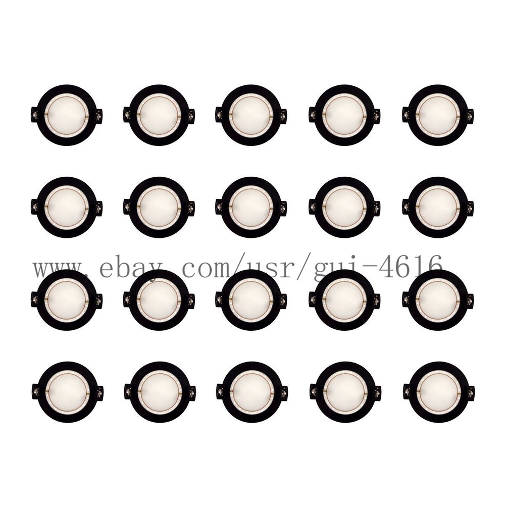 20PCS Diaphragm For RCF ND350 CD350,CD400 Driver 44.4mm 1.75″ Voice coil 8 Ohm