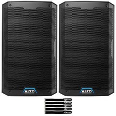 Alto Professional TS410XUS 10″ 2-Way Active Powered DJ Pro Audio Speakers Pair