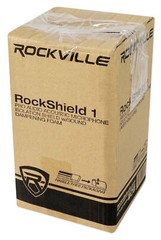 Rockville RockShield 1 Studio Microphone Isolation Shield w/Sound Dampening Foam