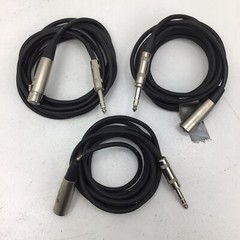 1lb of Live Wire Shielded Audio Interconnect Cables 3 total cables