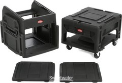 SKB 1SKB19-R1208 12U Top / 8U Bottom Gig Rig Mixer Rack Case