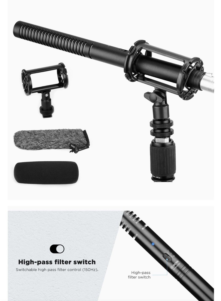 BOYA Super-cardioid Condenser Microphone