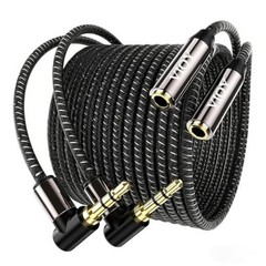 Headphone Extension Cable () 3.5 mm Audio Extension Cable-Aux Cord 10FT+10FT