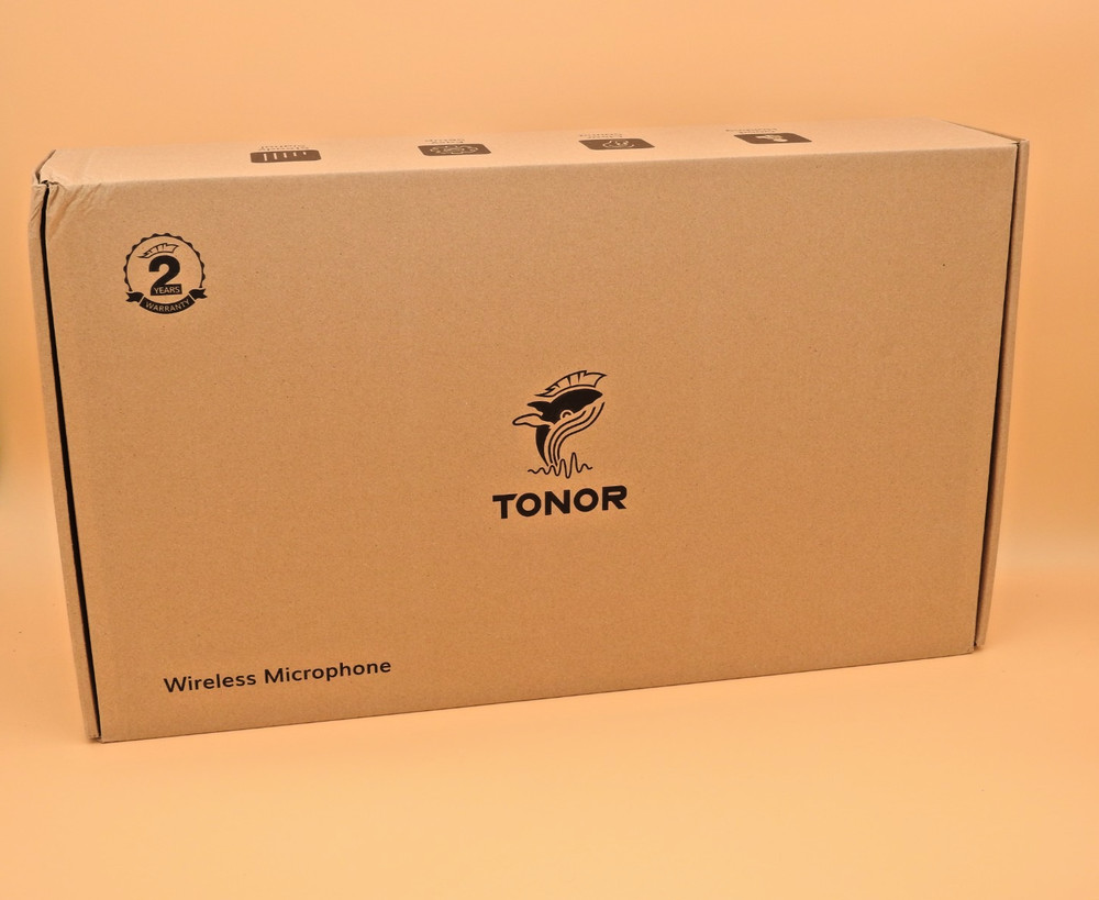 TONOR Wireless Microphone System 8 Headset & 8 Lavalier Mics TW388