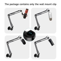 Brazo Articulado Para Montaje En Pared: Soporte Para Microfono De Montaje En …