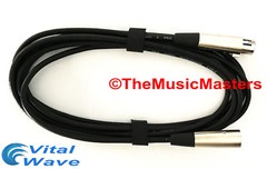 6ft XLR Microphone Audio Cable M-F Mic Extension Amp Powered Speaker Wire VWLTW