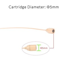 4 PIN Electret Condenser Headband Headset Microphone 3.5mm Wired Earhook1240