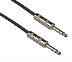 Pro Co BP-VAR Excellines Balanced Patch Cable – 1/4-inch TRS Male to 1/4-inch TR