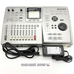 ZOOM MRS-802 Multi Recording Digital 8 Track Recorder With Adapter Used #0089