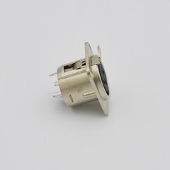10,XLR 3-Pin Female Metal Panel Mount Chassis Microphone Jack Audio Connector