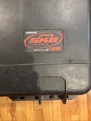SKB iSeries Black Waterproof Storage Case Good Condition